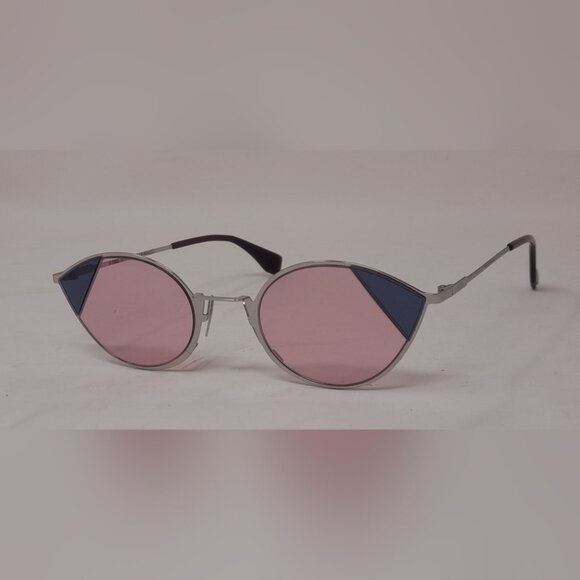 NEW Fendi Women\'s Sunglasses Cut Eye Rose Silver Cat Eye FF0342/S 51-23-140 main image 12